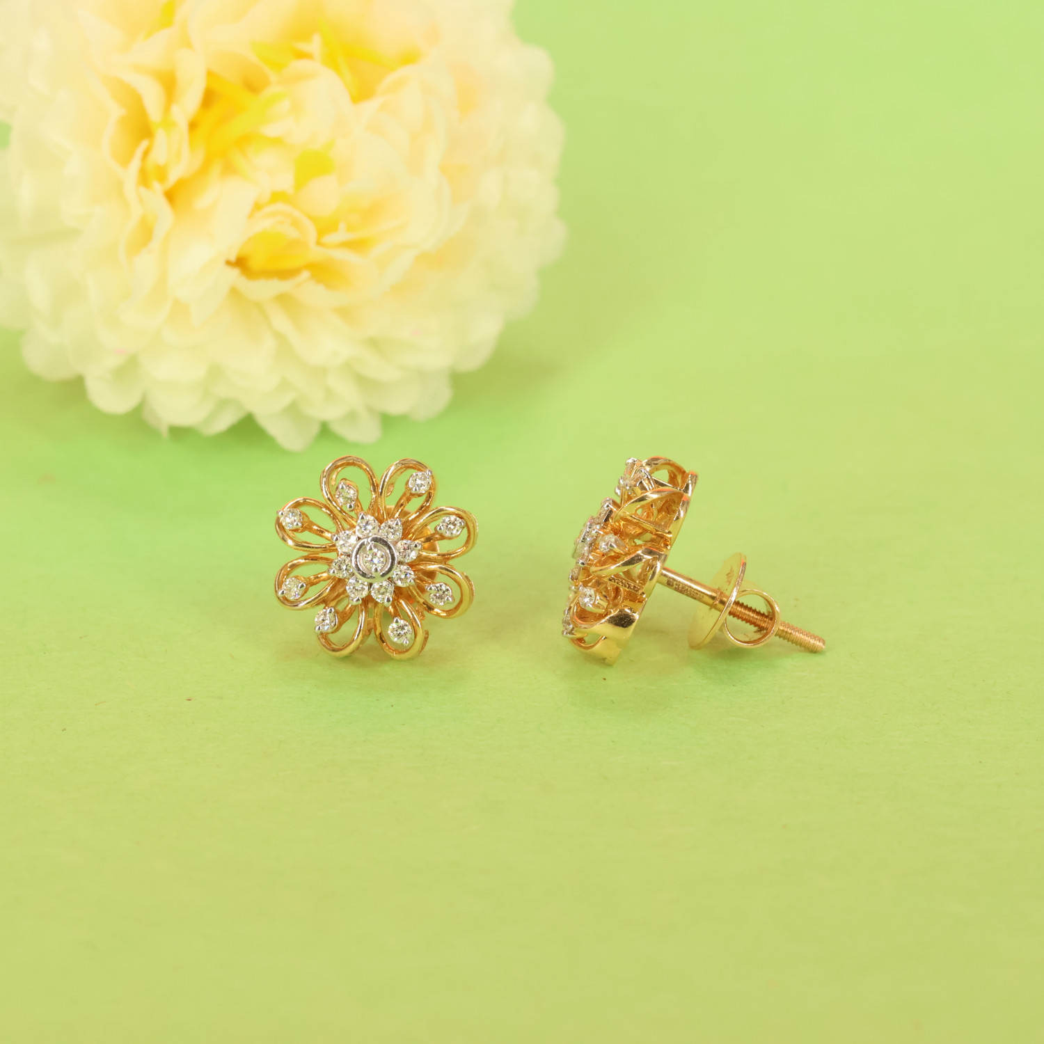 Real Diamond Earring