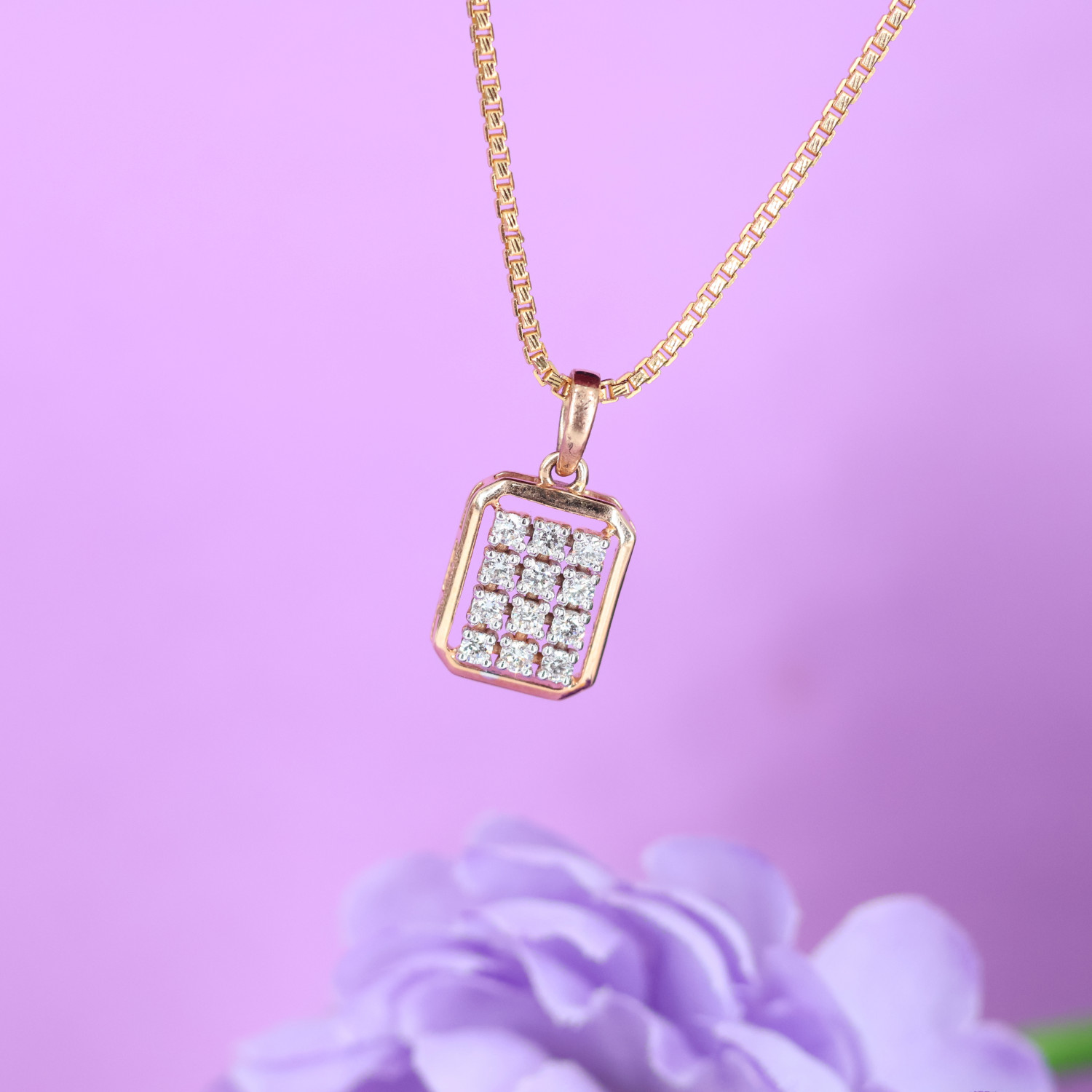 Real Diamond Pendant