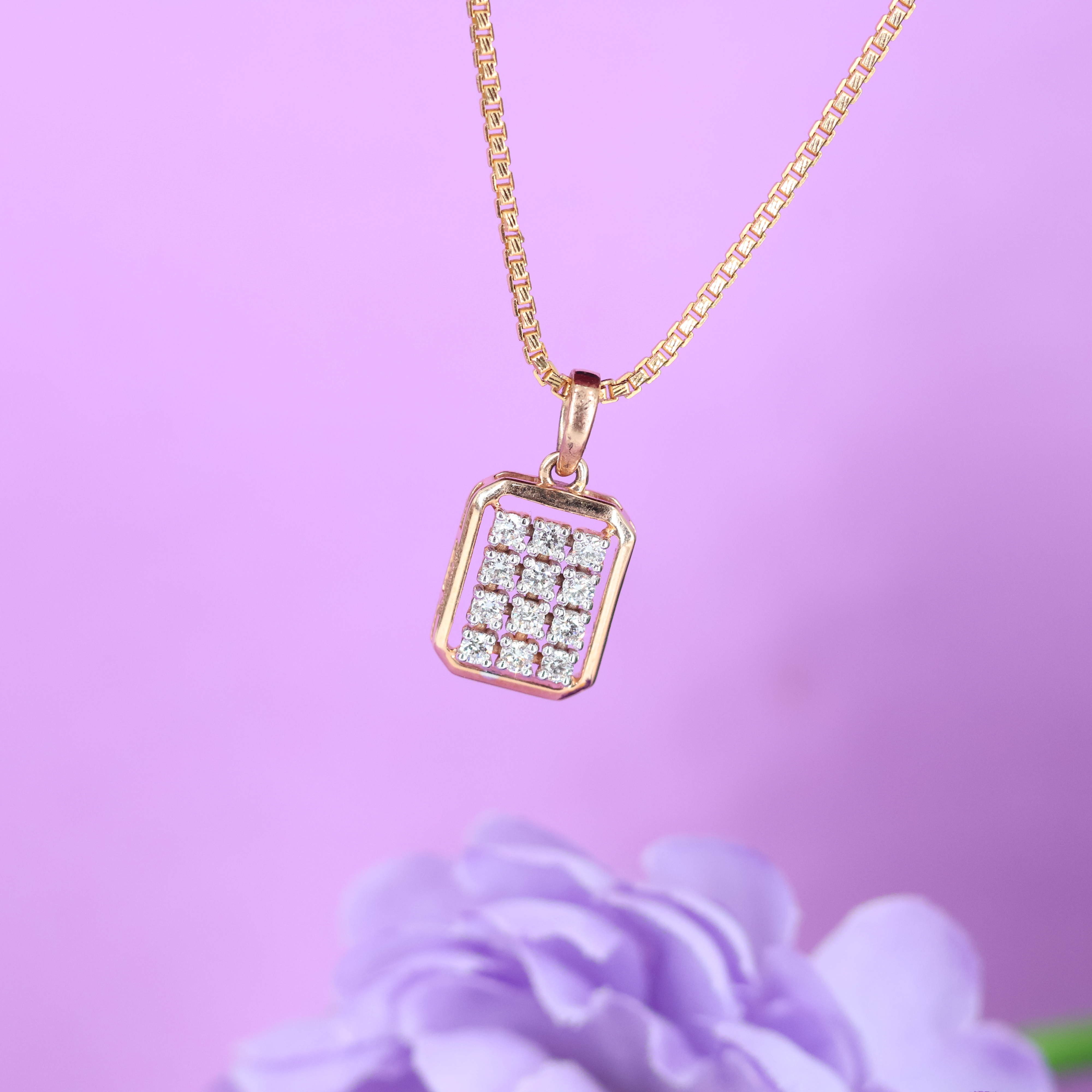 Real Diamond Pendant