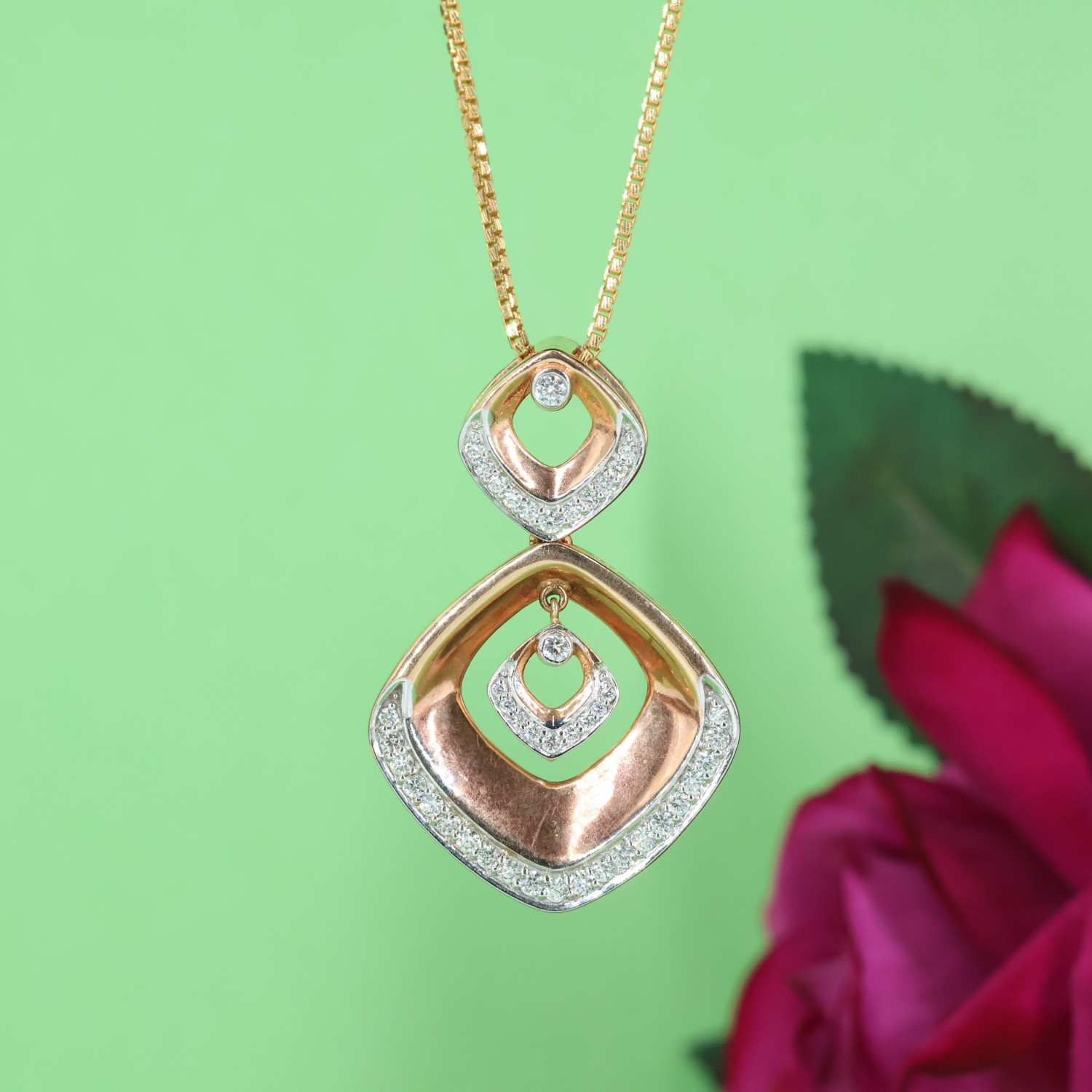 Real Diamond Pendant