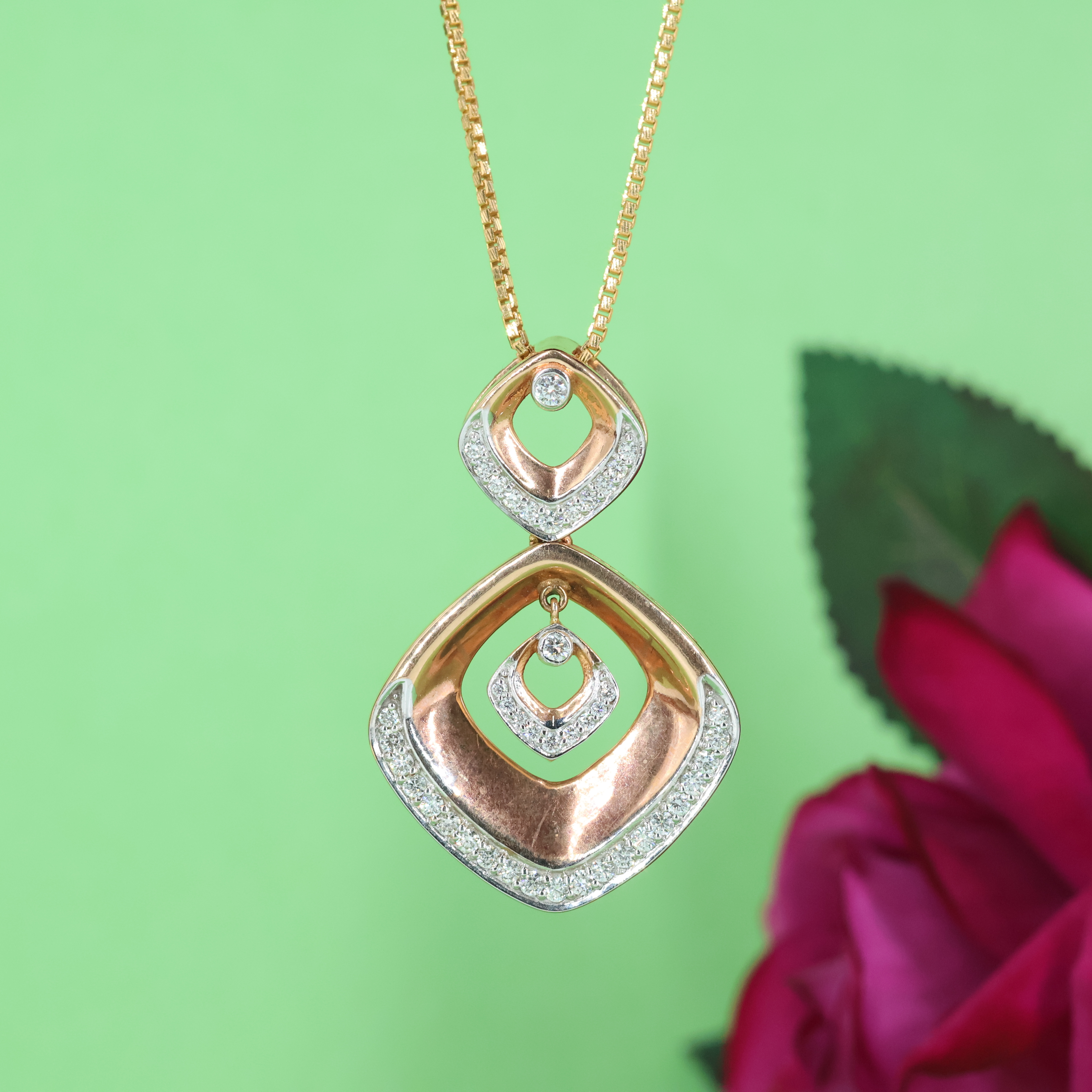 Real Diamond Pendant