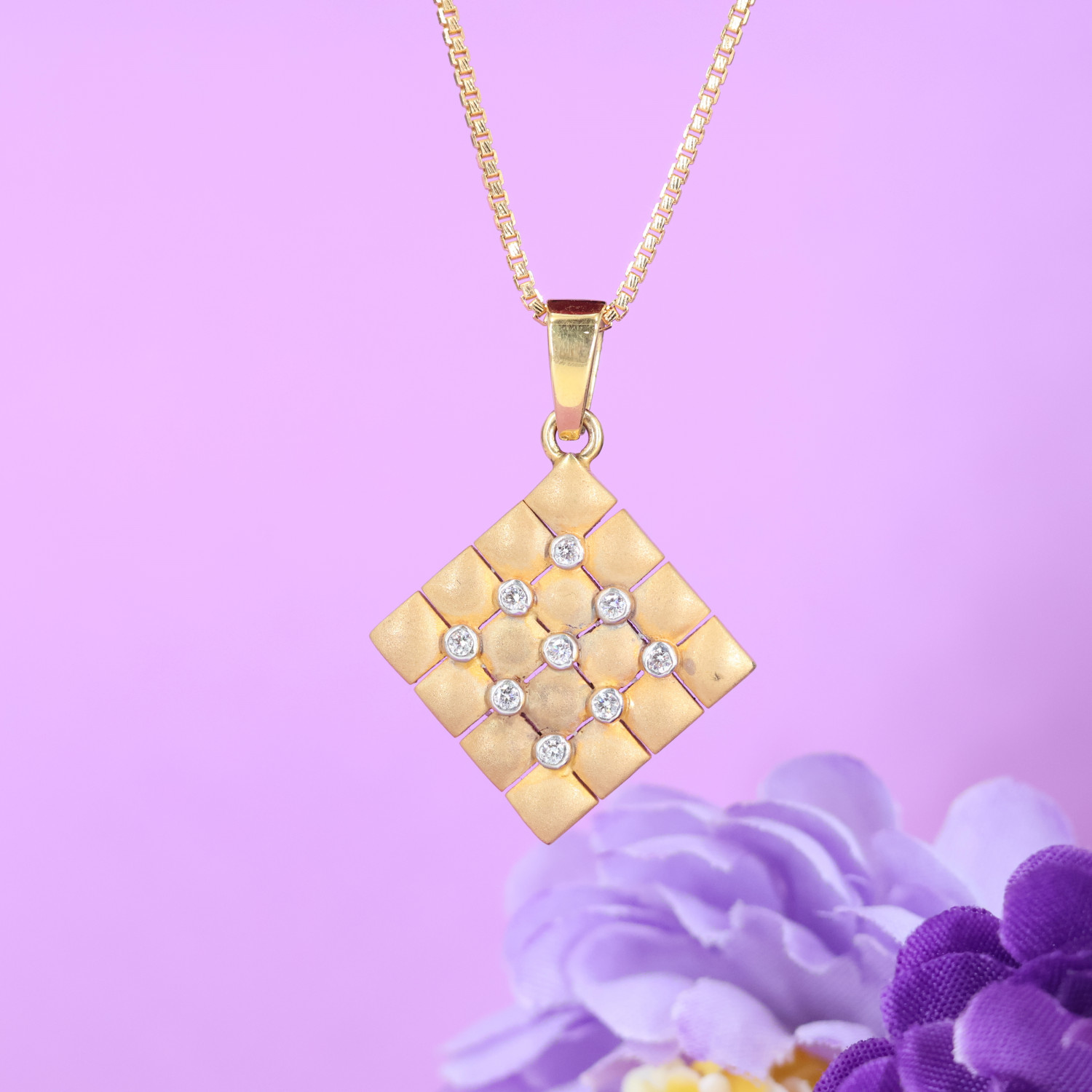 Real Diamond Pendant