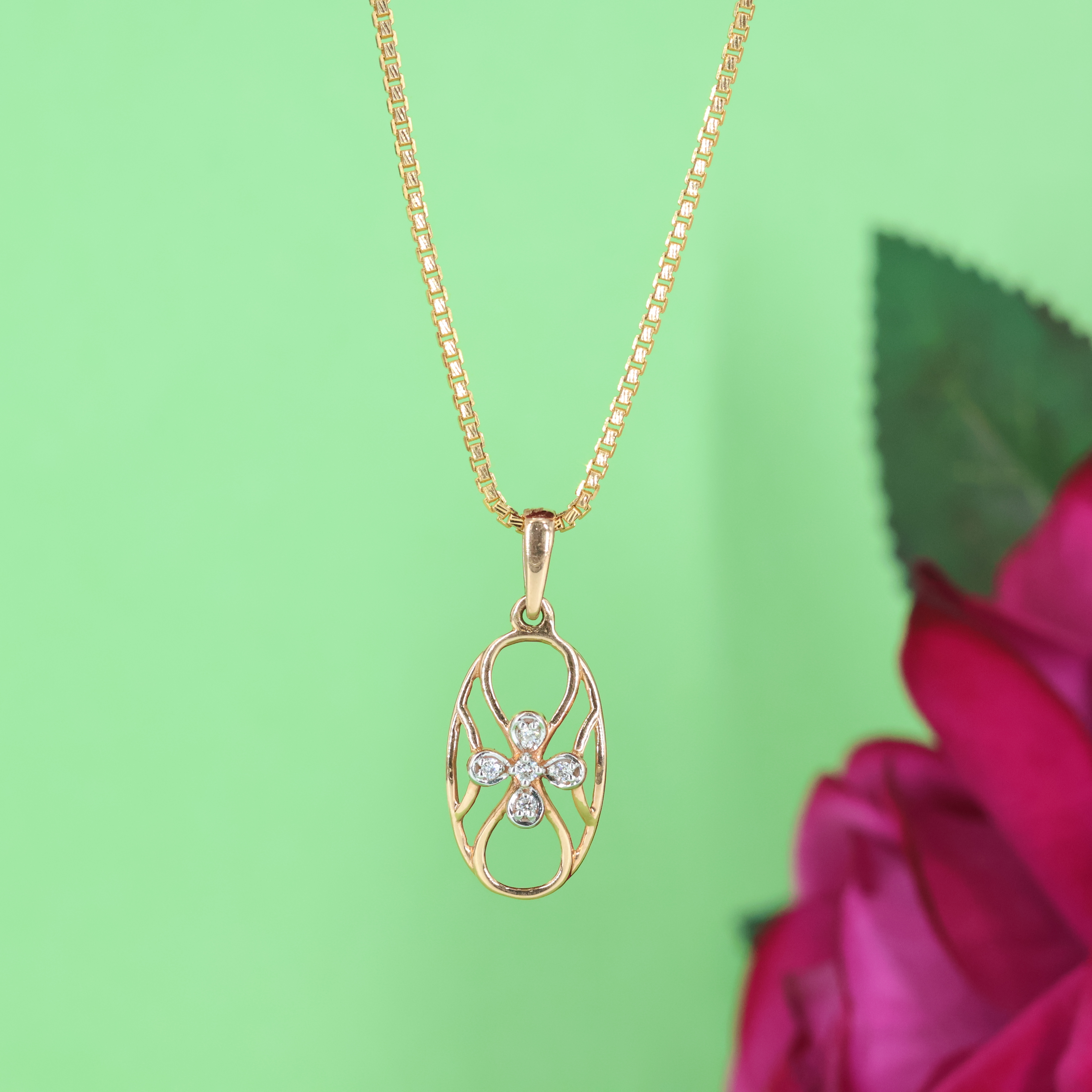 Real Diamond Pendant