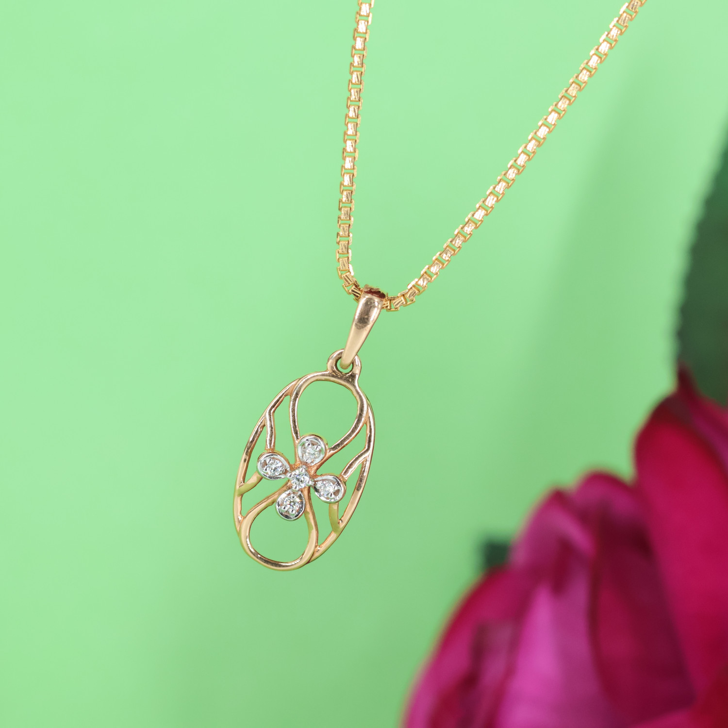 Real Diamond Pendant