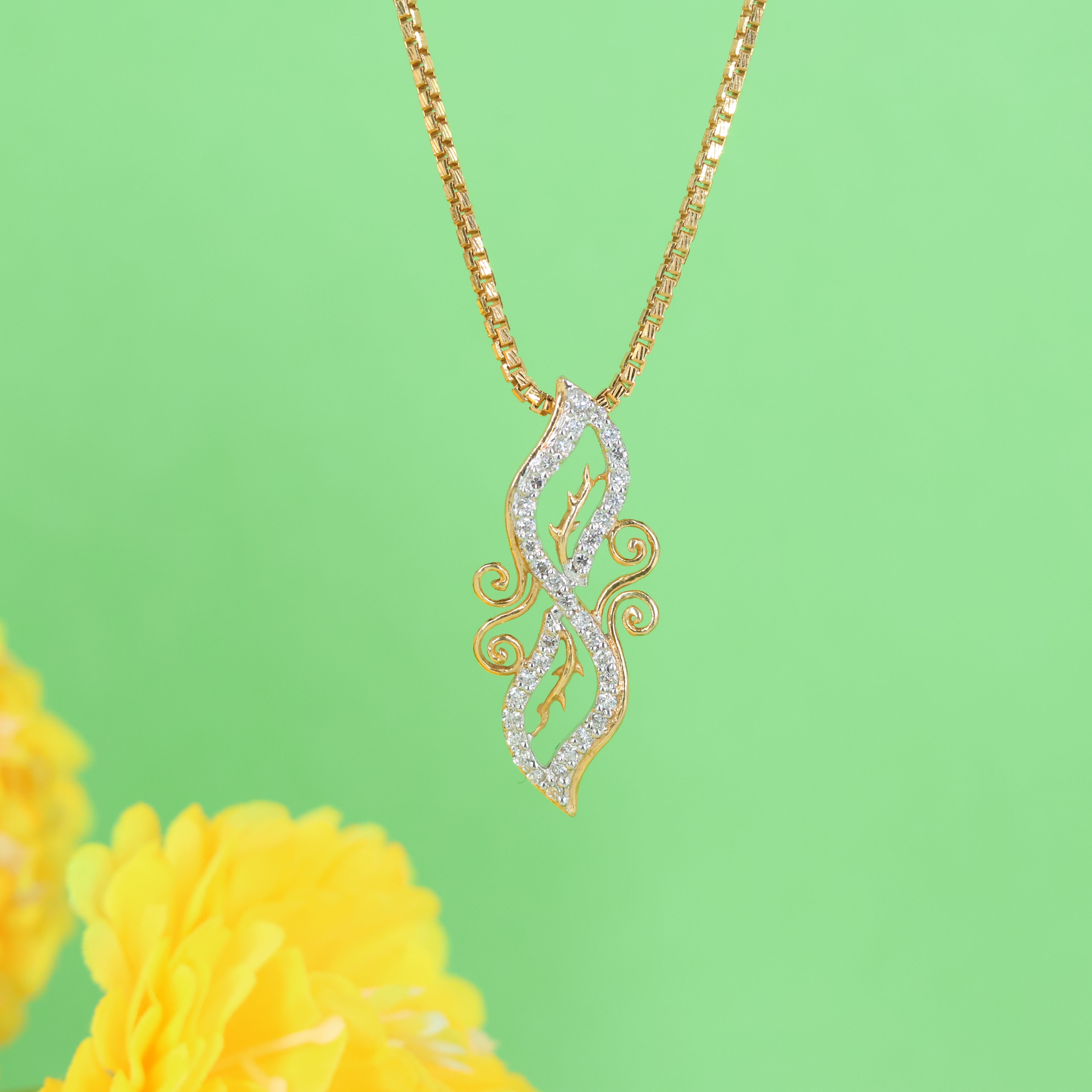 Real Diamond Pendant