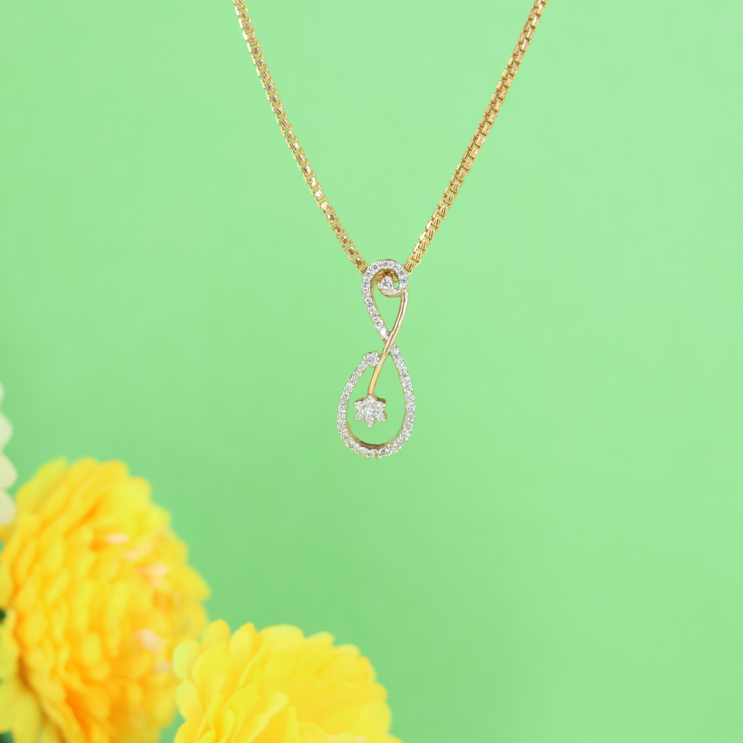 Real Diamond Pendant