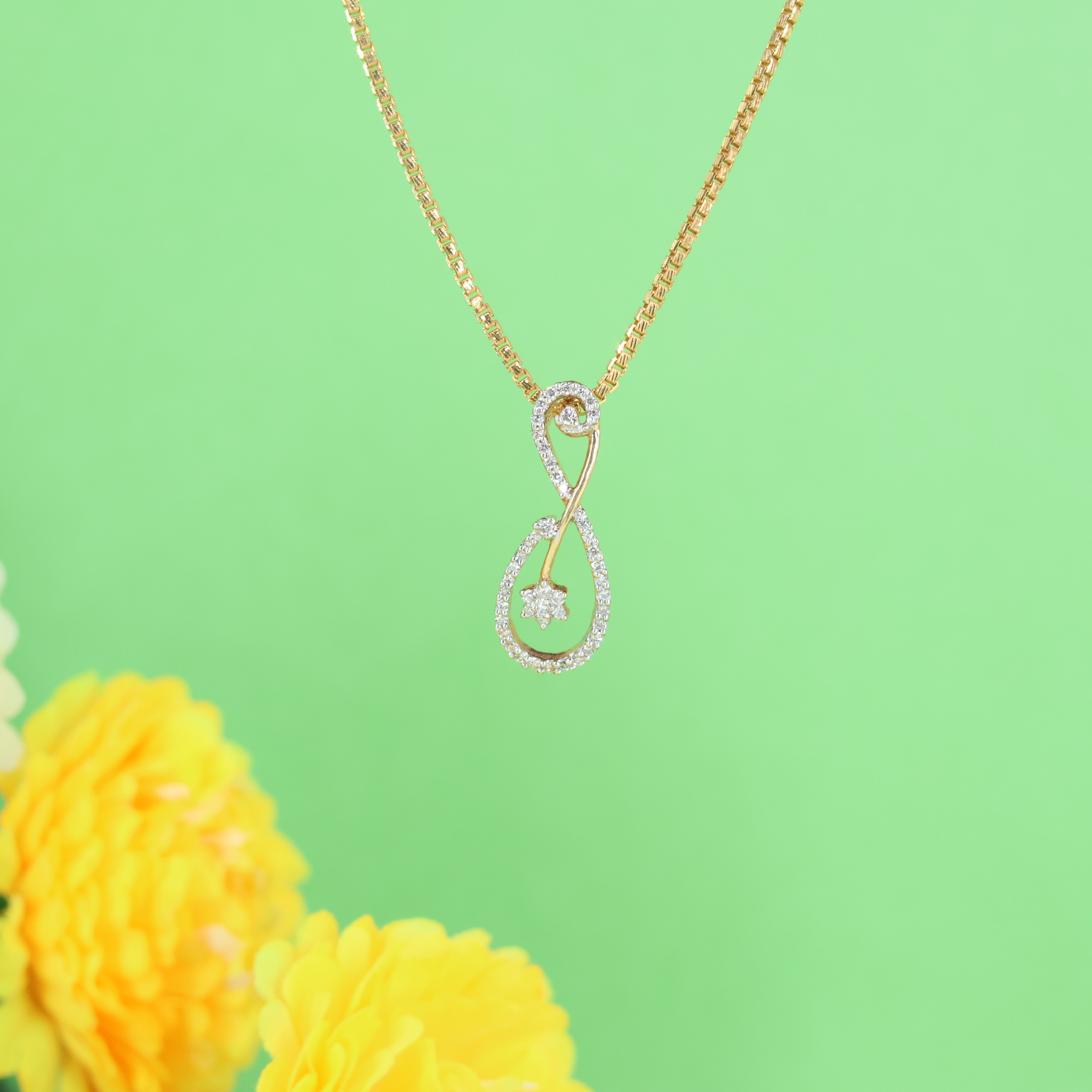 Real Diamond Pendant