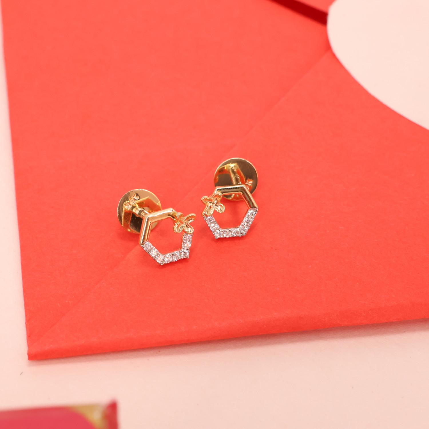 Real Diamond Earring 