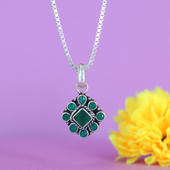 Silver Pendant Set