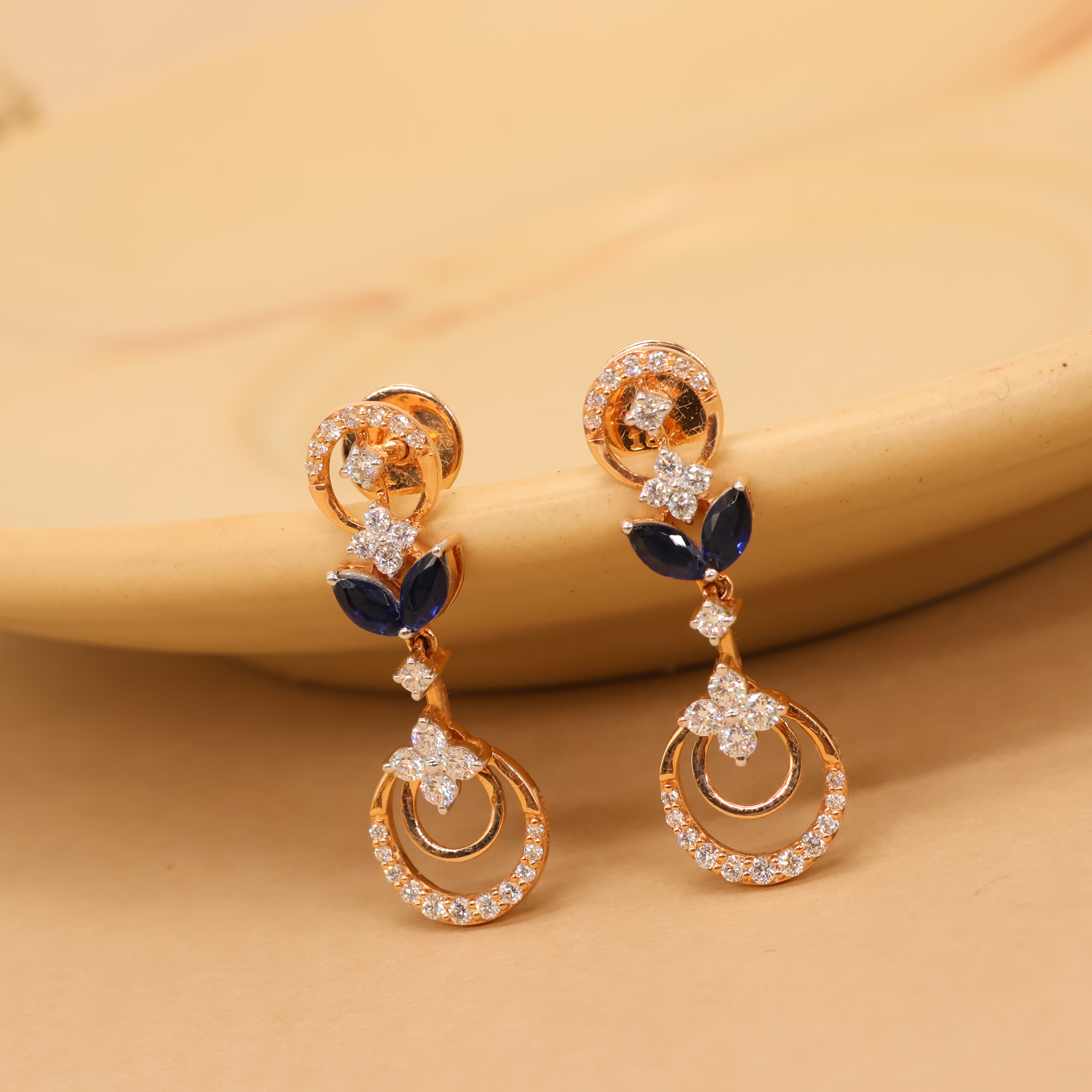 Real Diamond Necklace Earring  