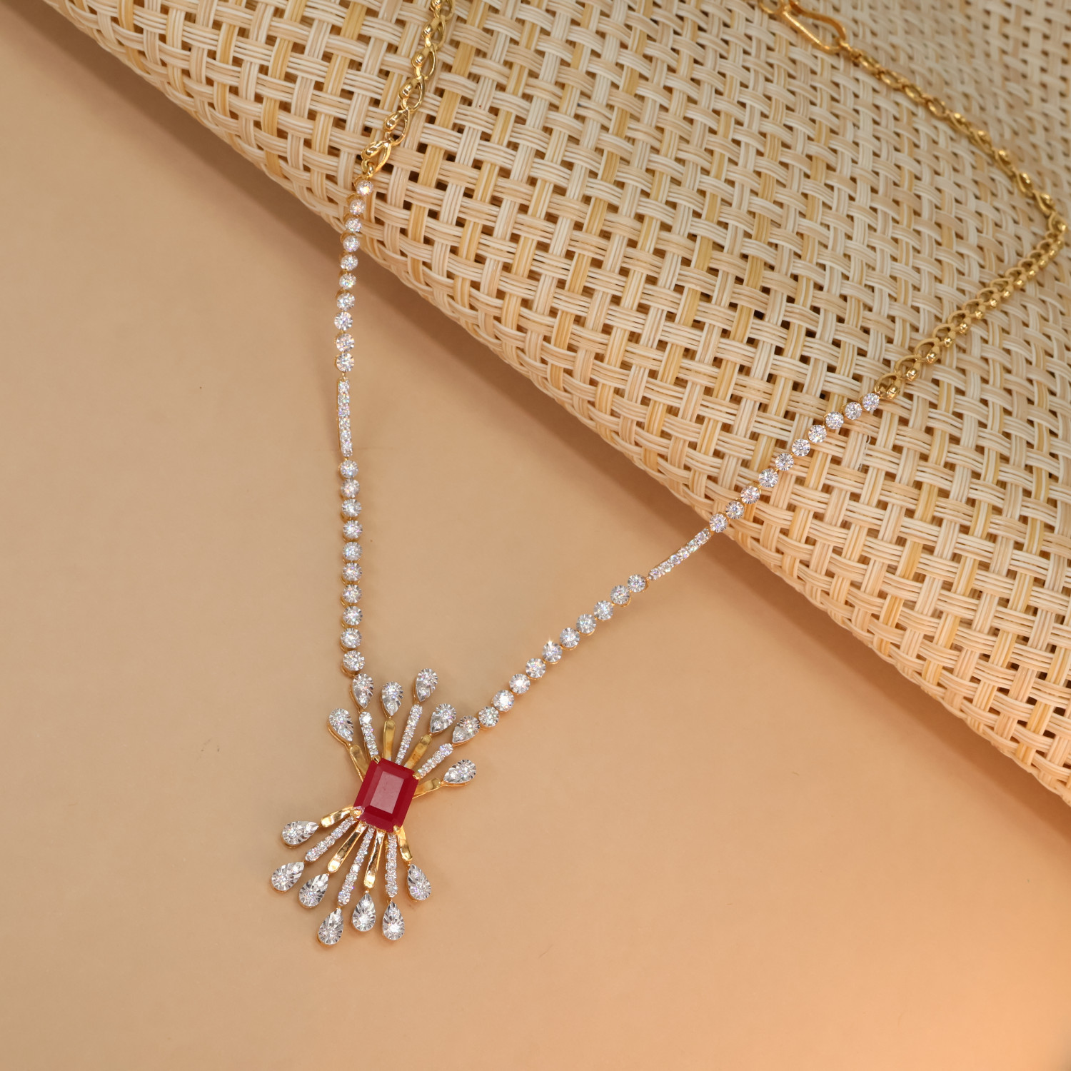 Real Diamond Necklace 