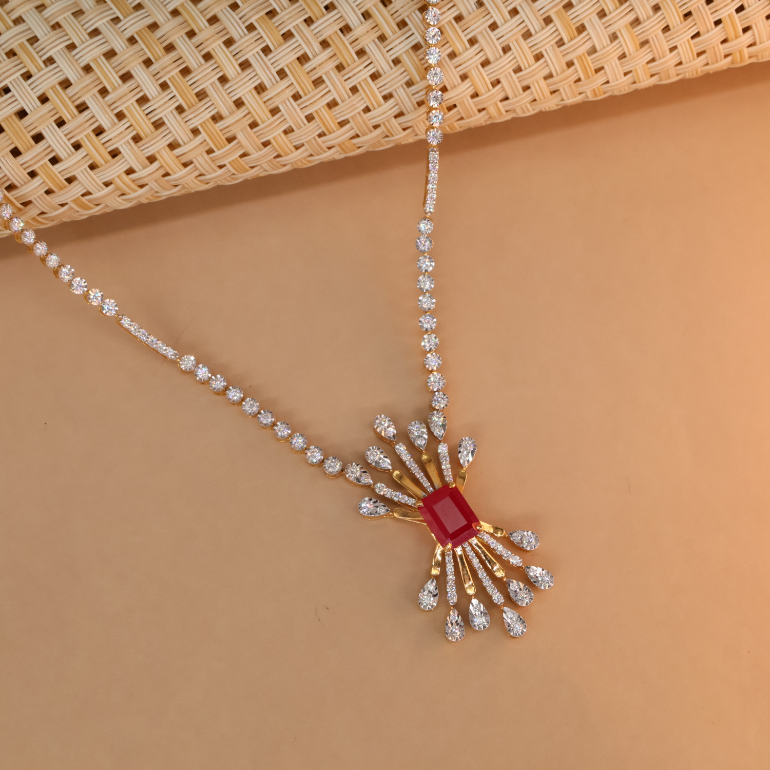 Real Diamond Necklace 