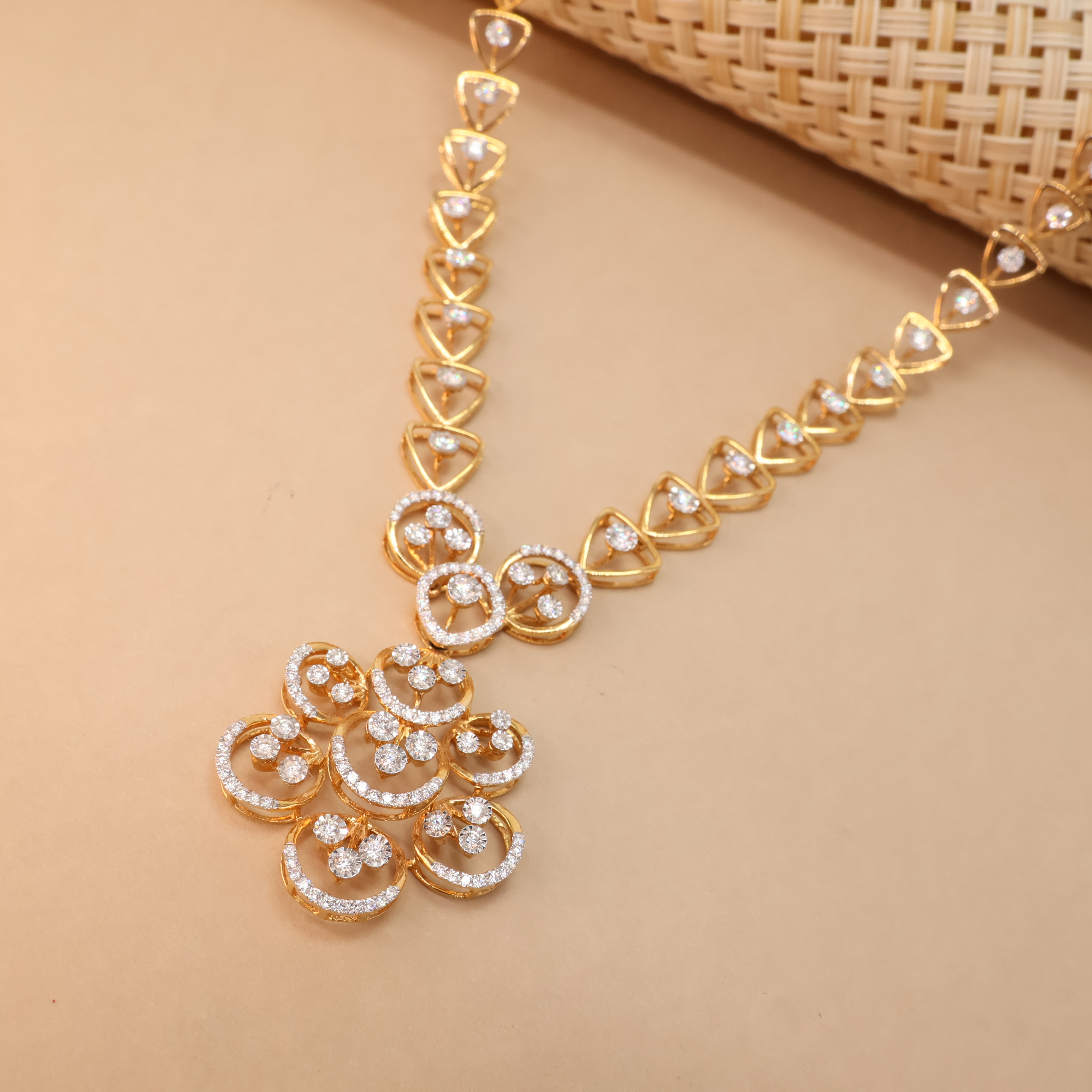 Real Diamond Necklace 