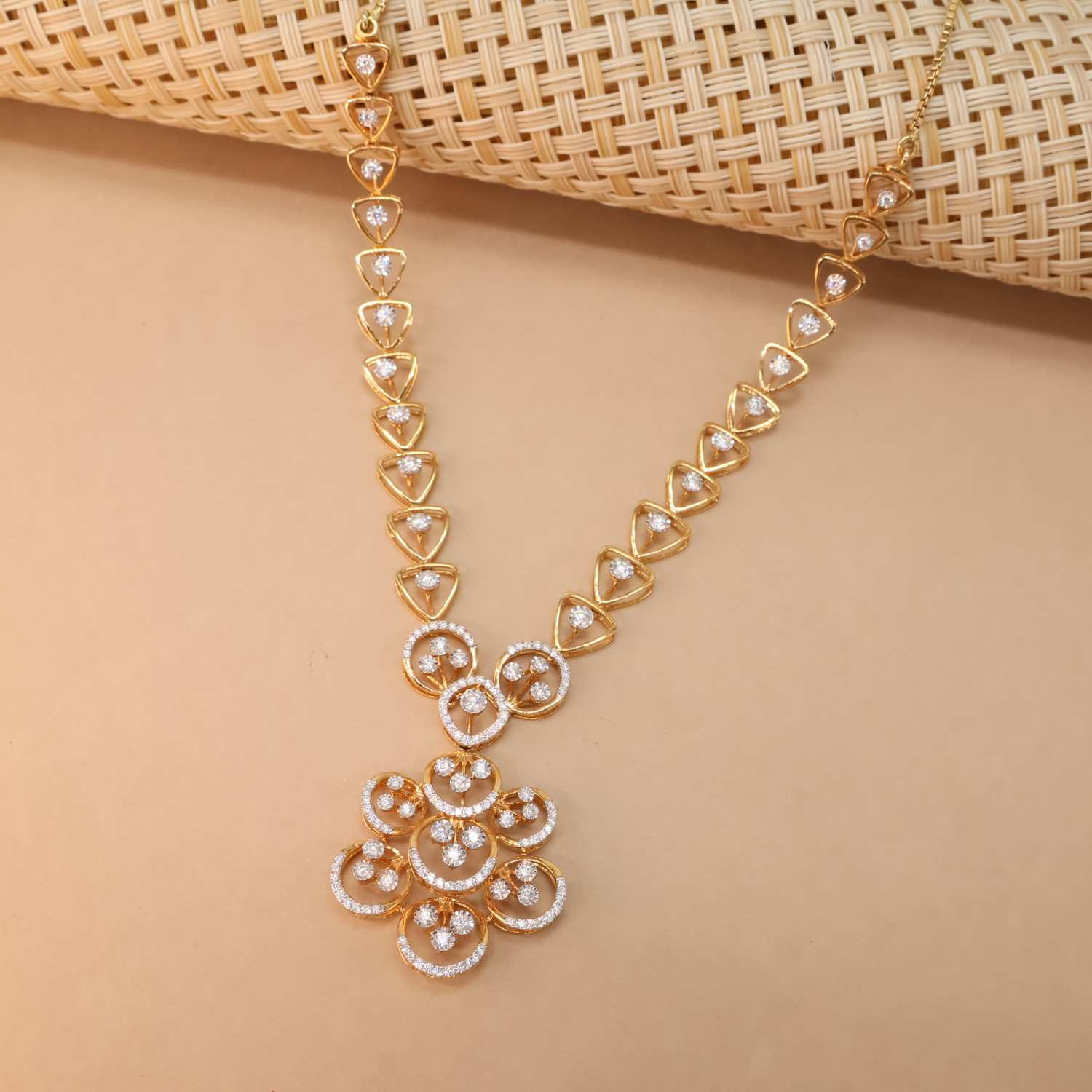 Real Diamond Necklace 