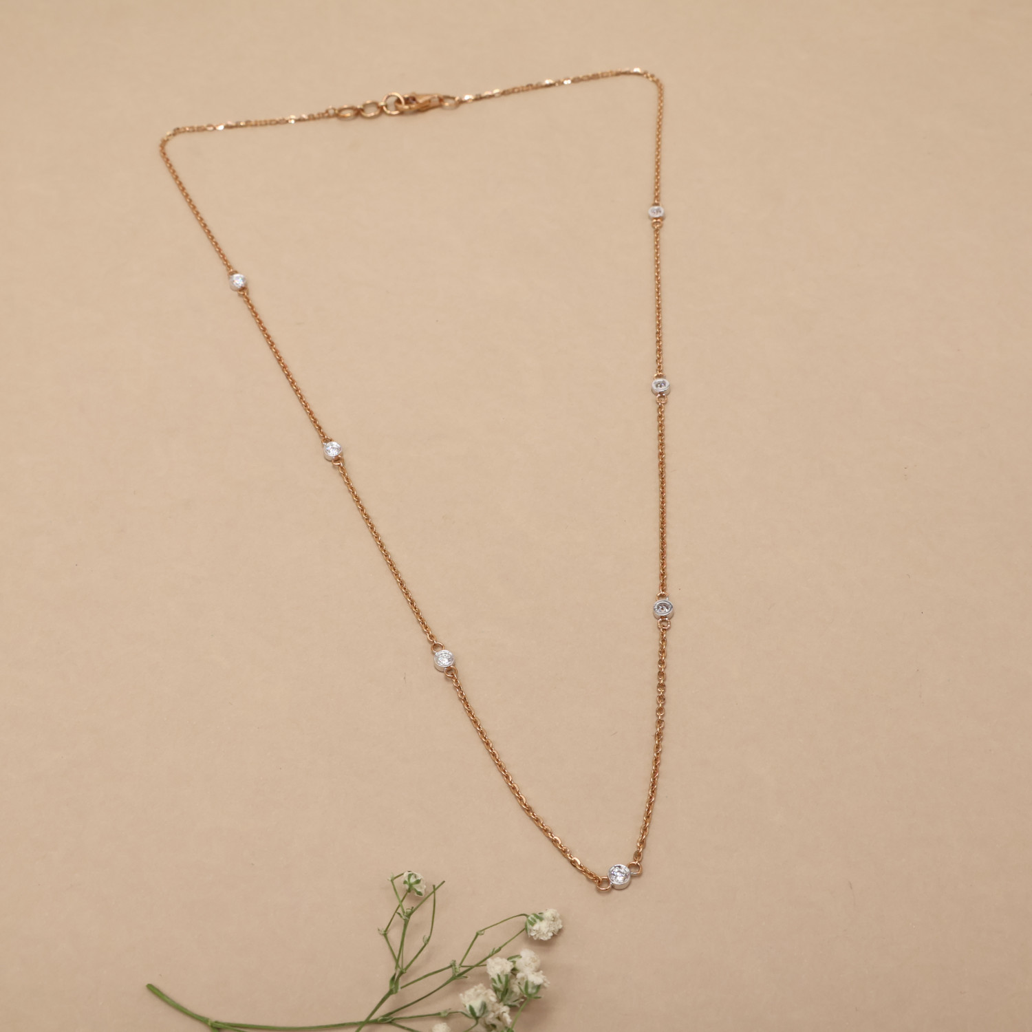 Real Diamond Necklace 