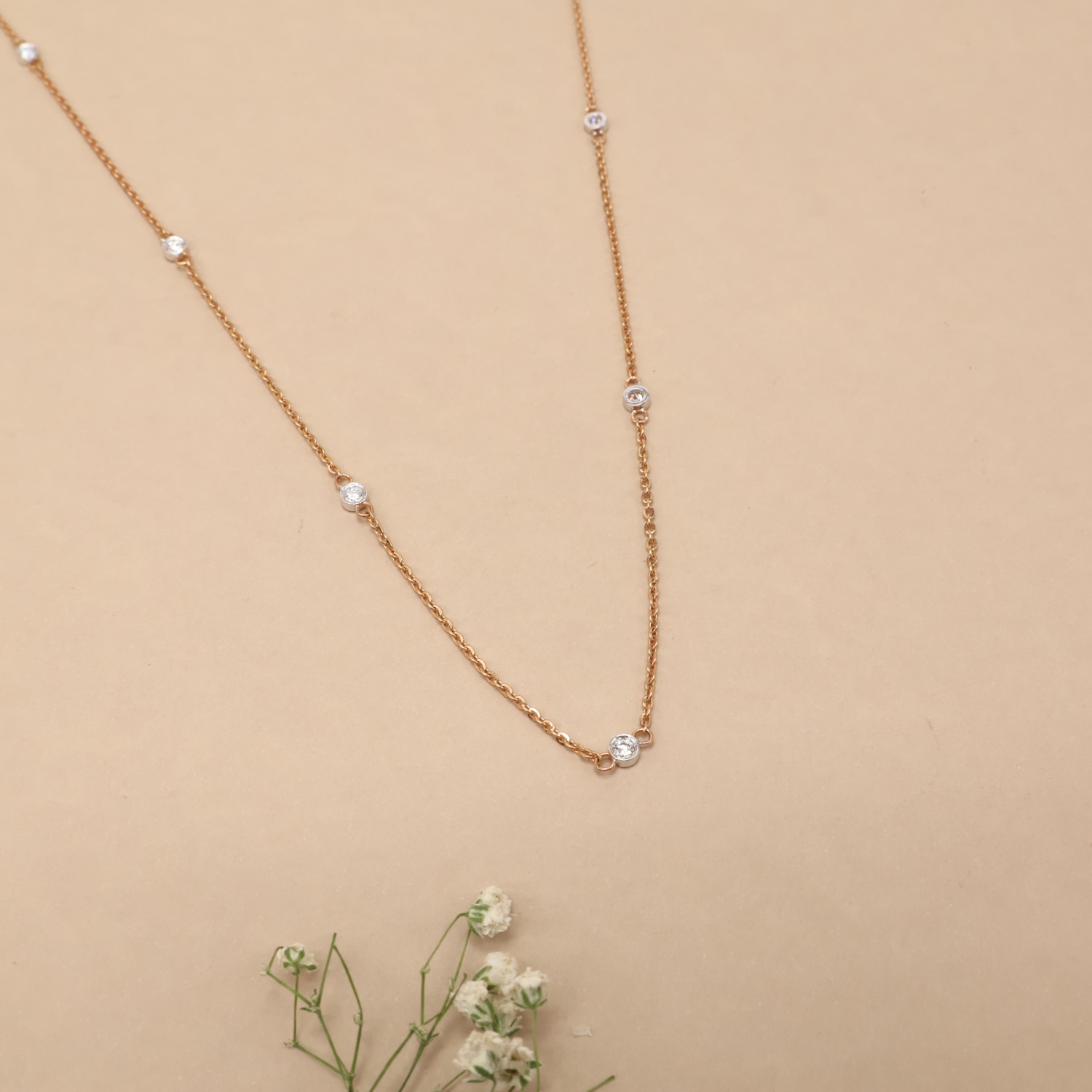 Real Diamond Necklace 