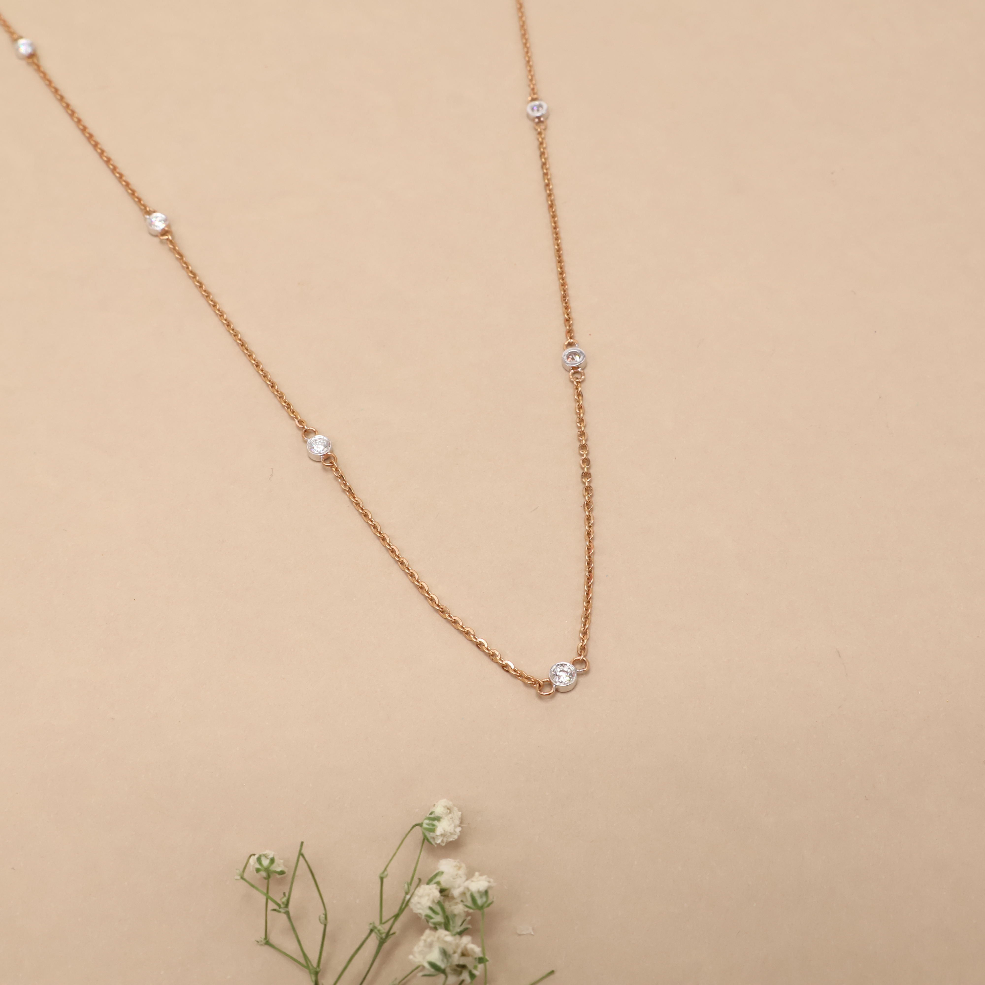 Real Diamond Necklace 