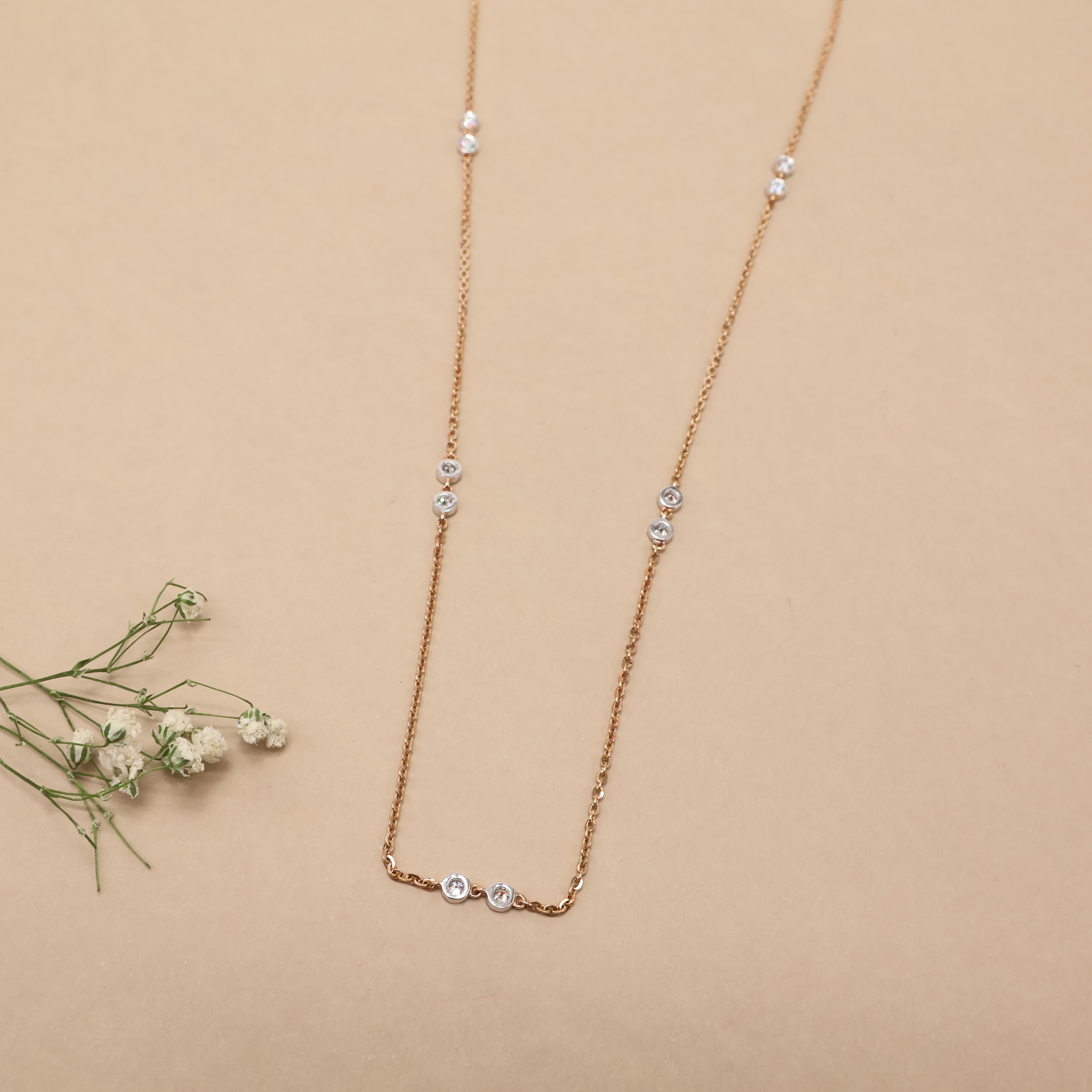 Real Diamond Necklace 