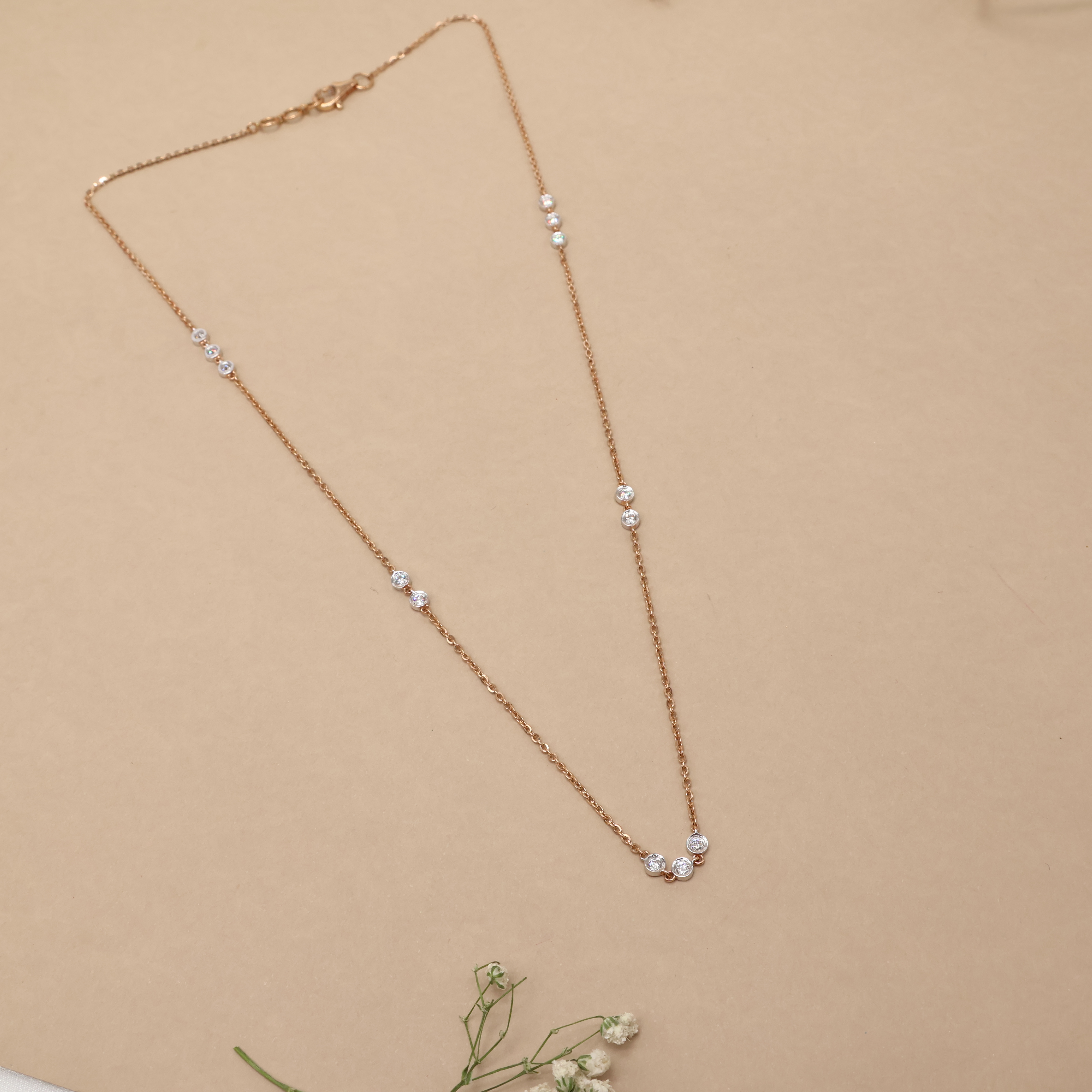 Real Diamond Necklace 