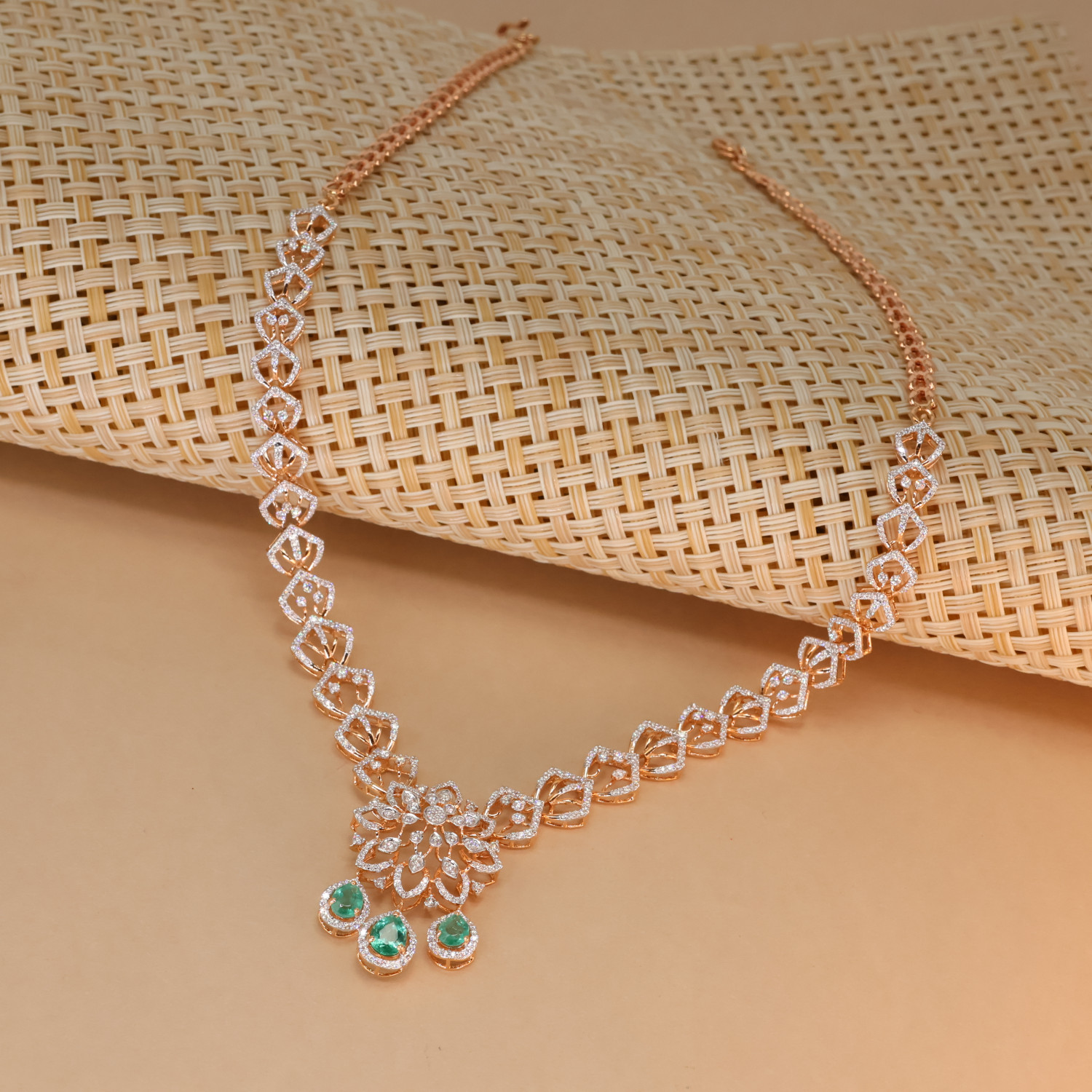 Real Diamond Necklace 