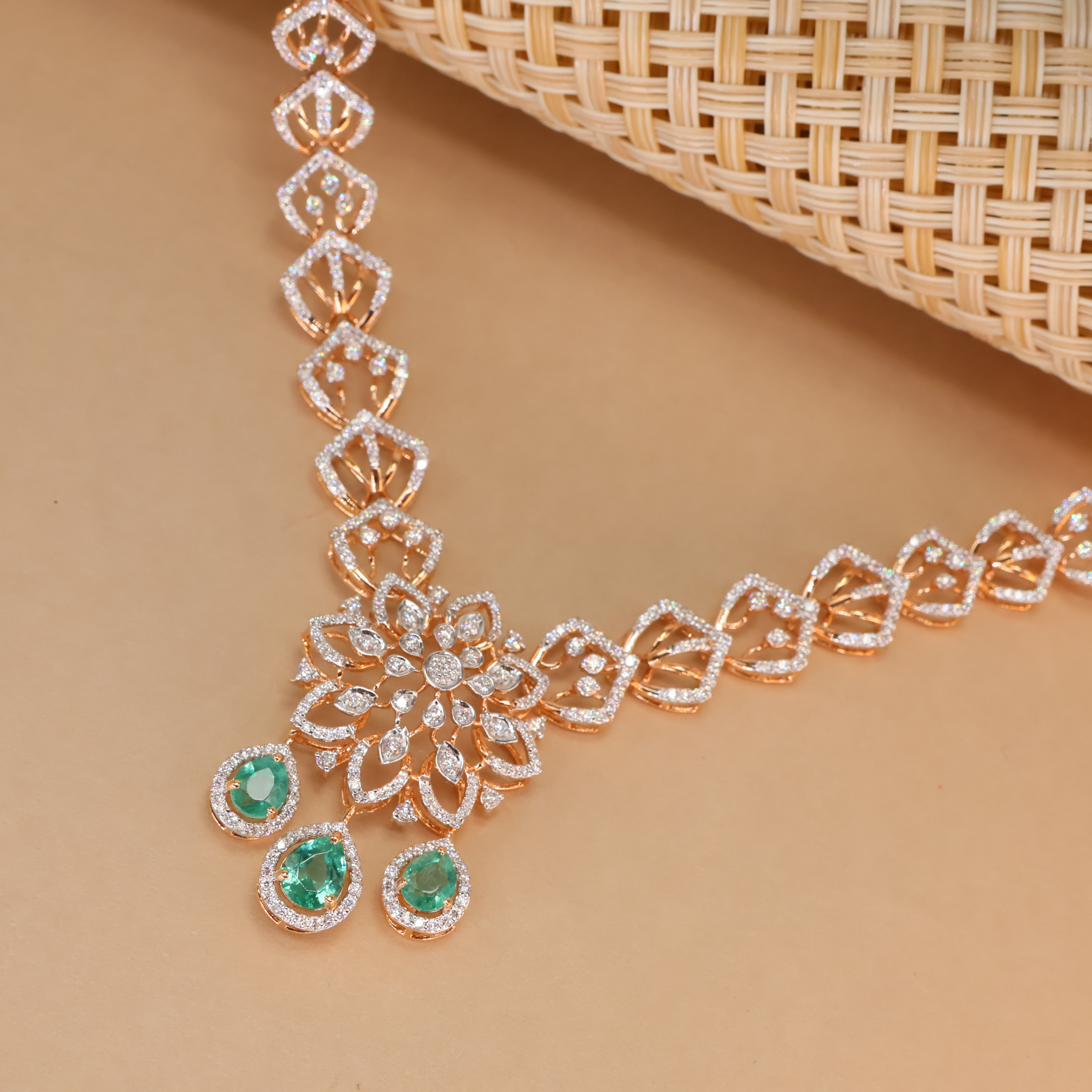 Real Diamond Necklace 