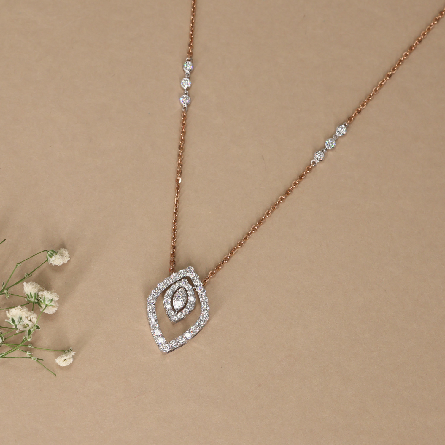 Real Diamond Pendant 