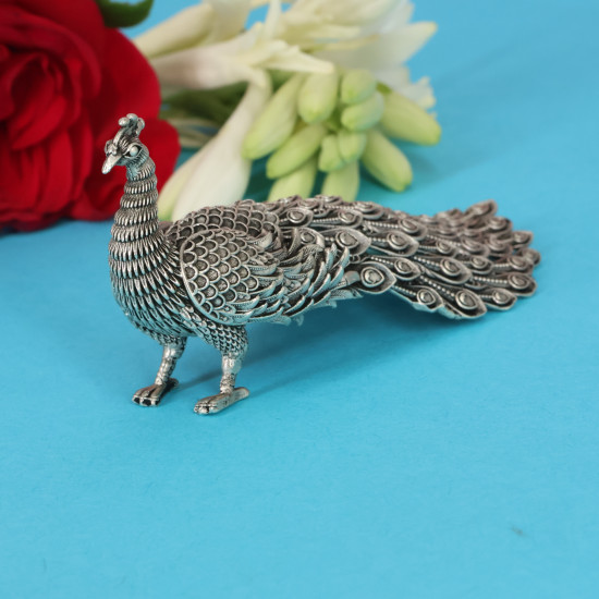 92.5 Silver Silver Peacock 3STOY-1633