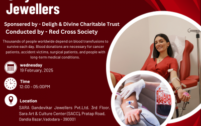 Sara Gandevikar Jewellers sets out to help Thalassemia patients with its Blood Donation Camp Sara Gandevikar Jewellers sets out to help Thalassemia patients with its Blood Donation Camp