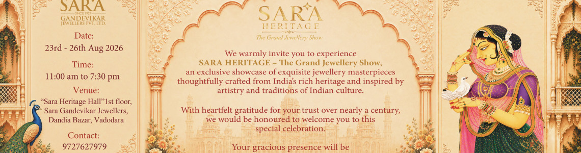 Heritage Jewellery in Vadodara: Discover the Legacy of SARA Gandevikar Jewellers